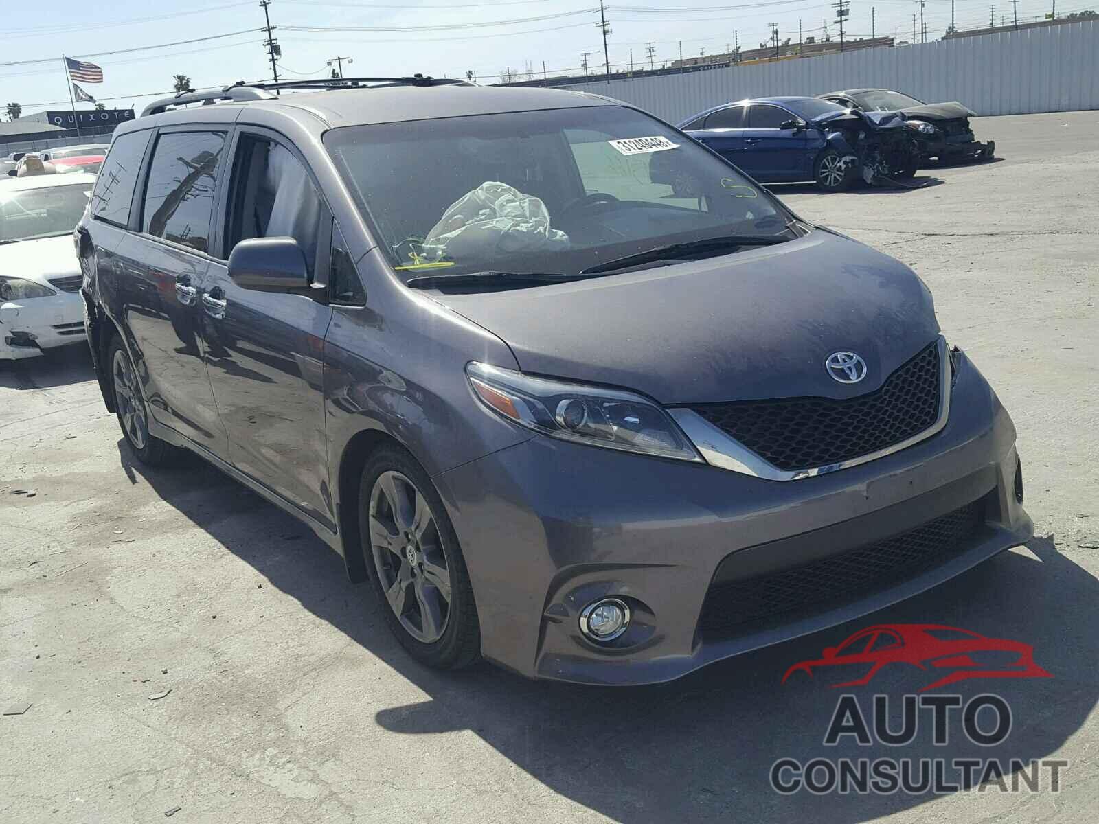 TOYOTA SIENNA 2017 - 5TDXZ3DC1HS868835