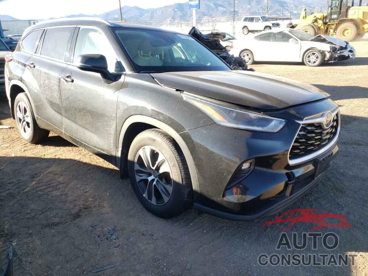TOYOTA HIGHLANDER 2021 - 5TDHZRBH8MS113844