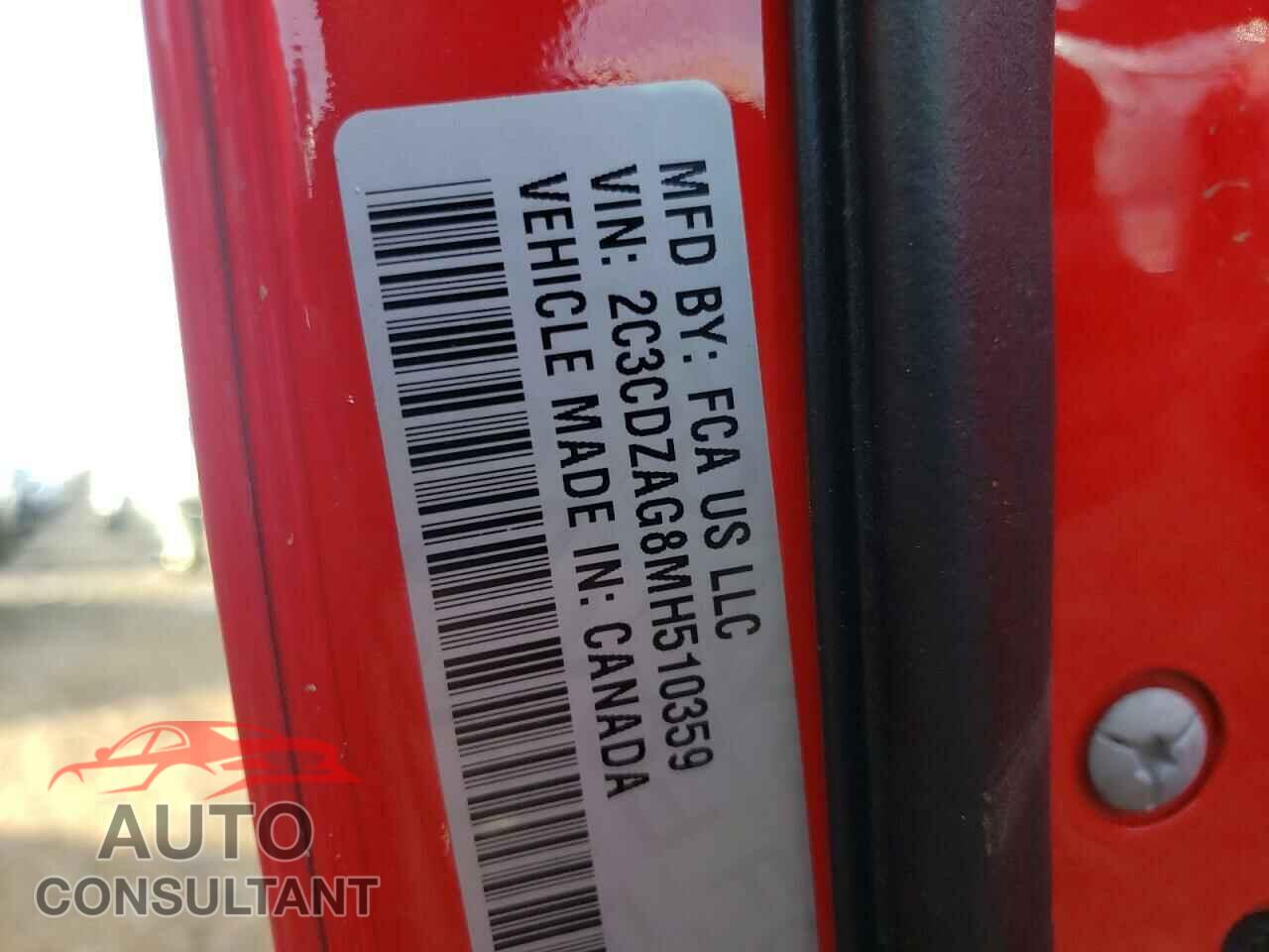 DODGE CHALLENGER 2021 - JN8AF5MVXHT754673