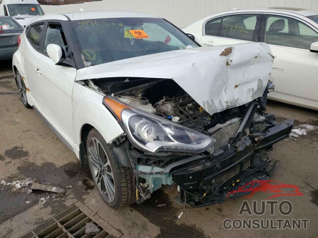 HYUNDAI VELOSTER 2016 - KMHTC6AE3GU289911