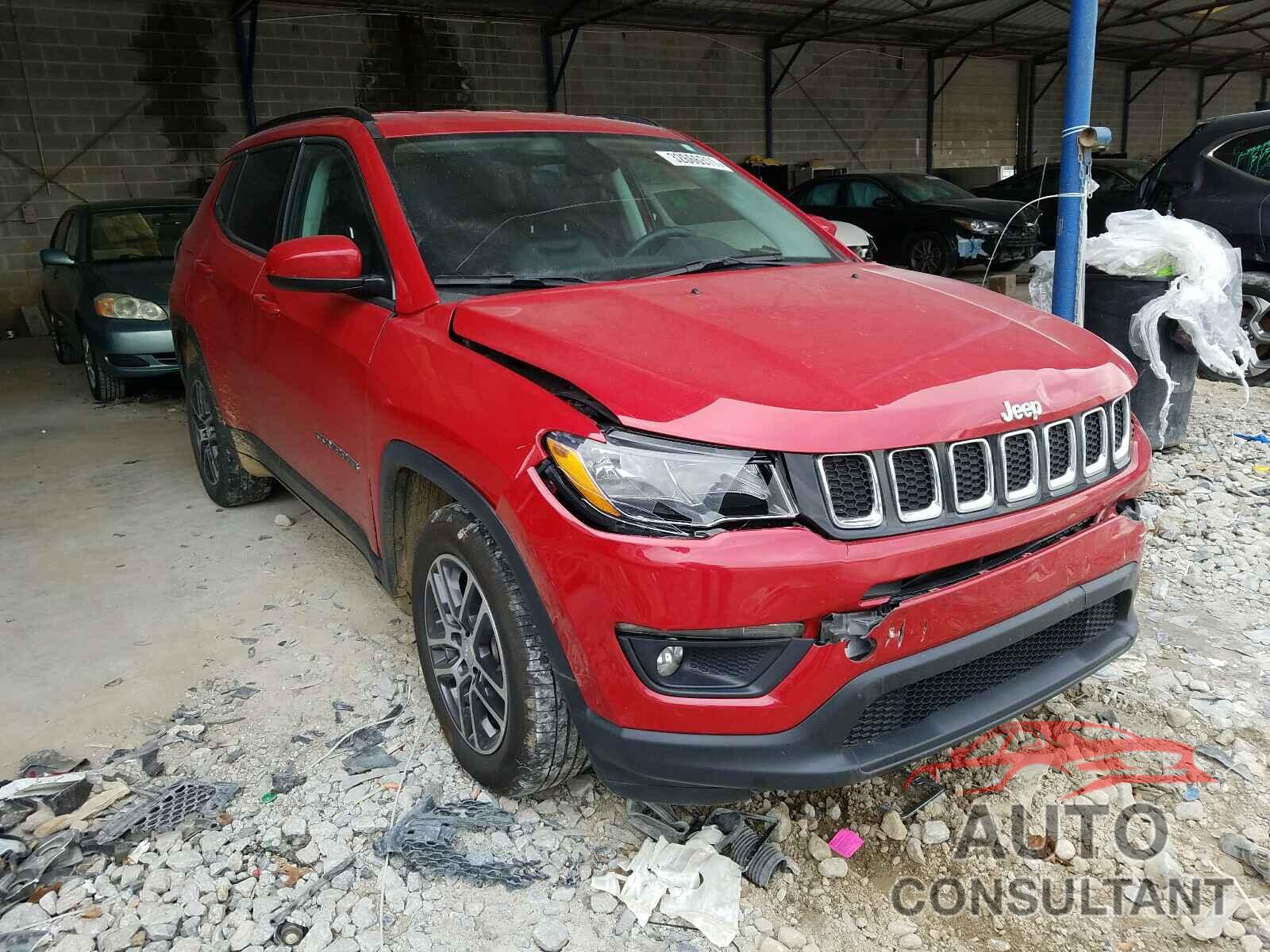 JEEP COMPASS 2017 - 3C4NJCBB8HT672468