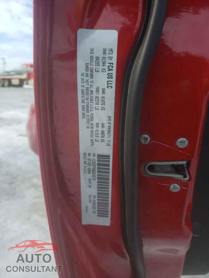 DODGE DART 2016 - 1C3CDFFA8GD816174