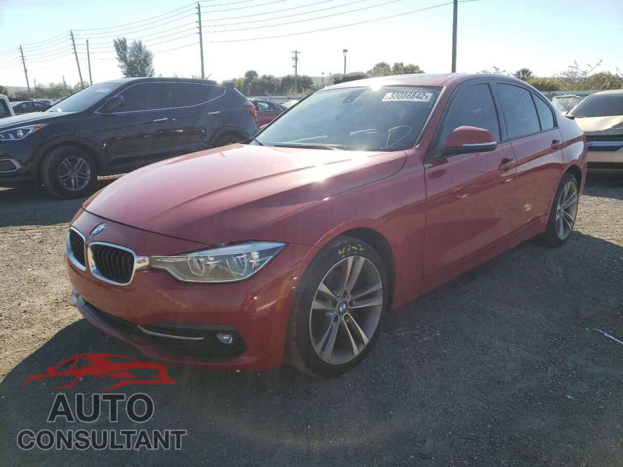 BMW 3 SERIES 2016 - WBA8E9G55GNU27727