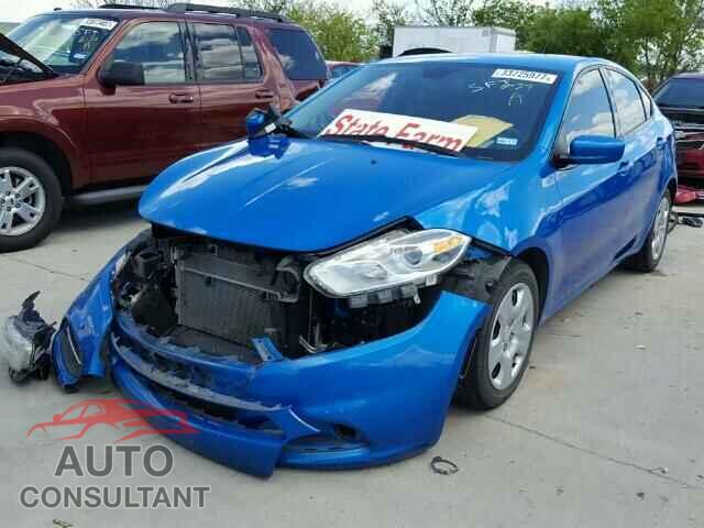 DODGE DART 2015 - 1C3CDFAAXFD237984