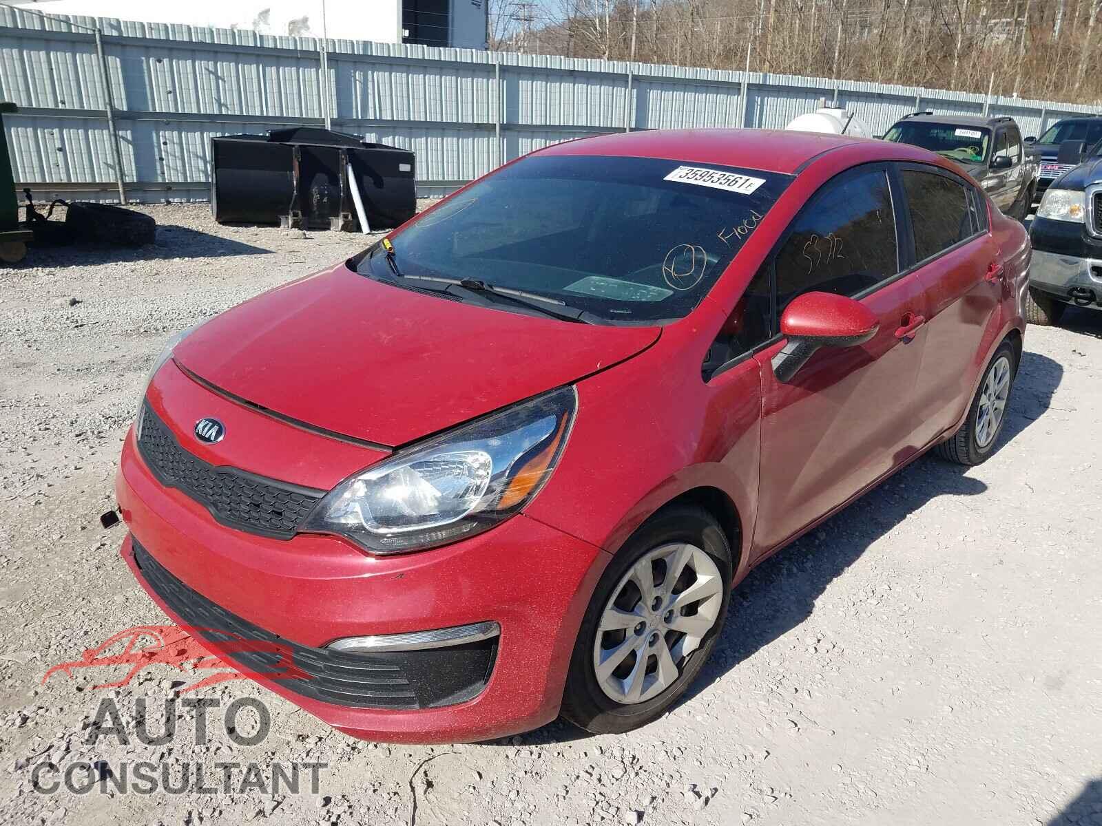 KIA RIO 2017 - KNADM4A39H6044672