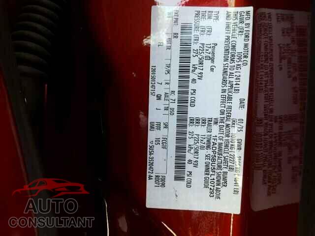 FORD CMAX 2015 - 1FADP5BU5FL107293