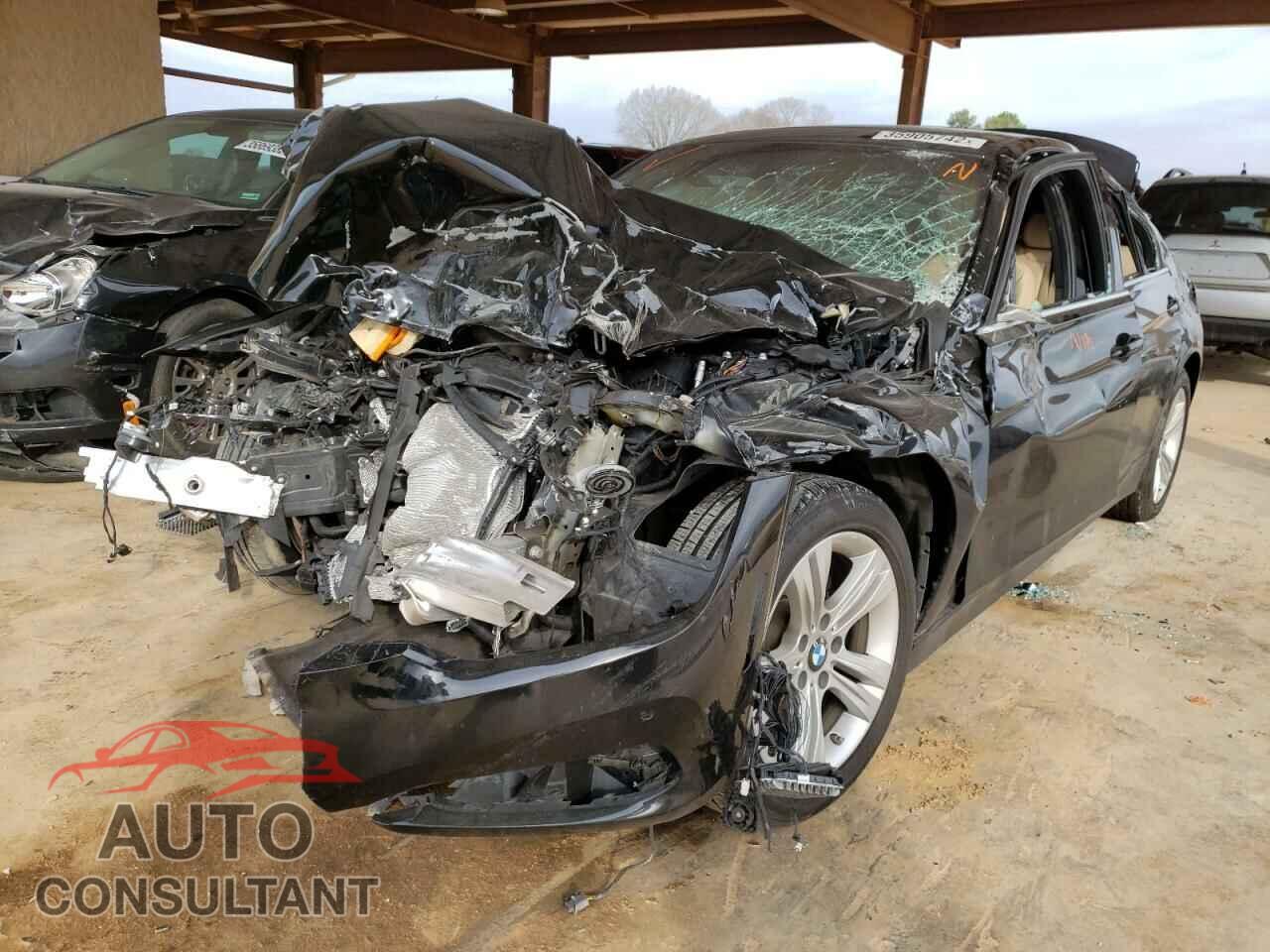 BMW 3 SERIES 2017 - WBA8B9G51HNU49282