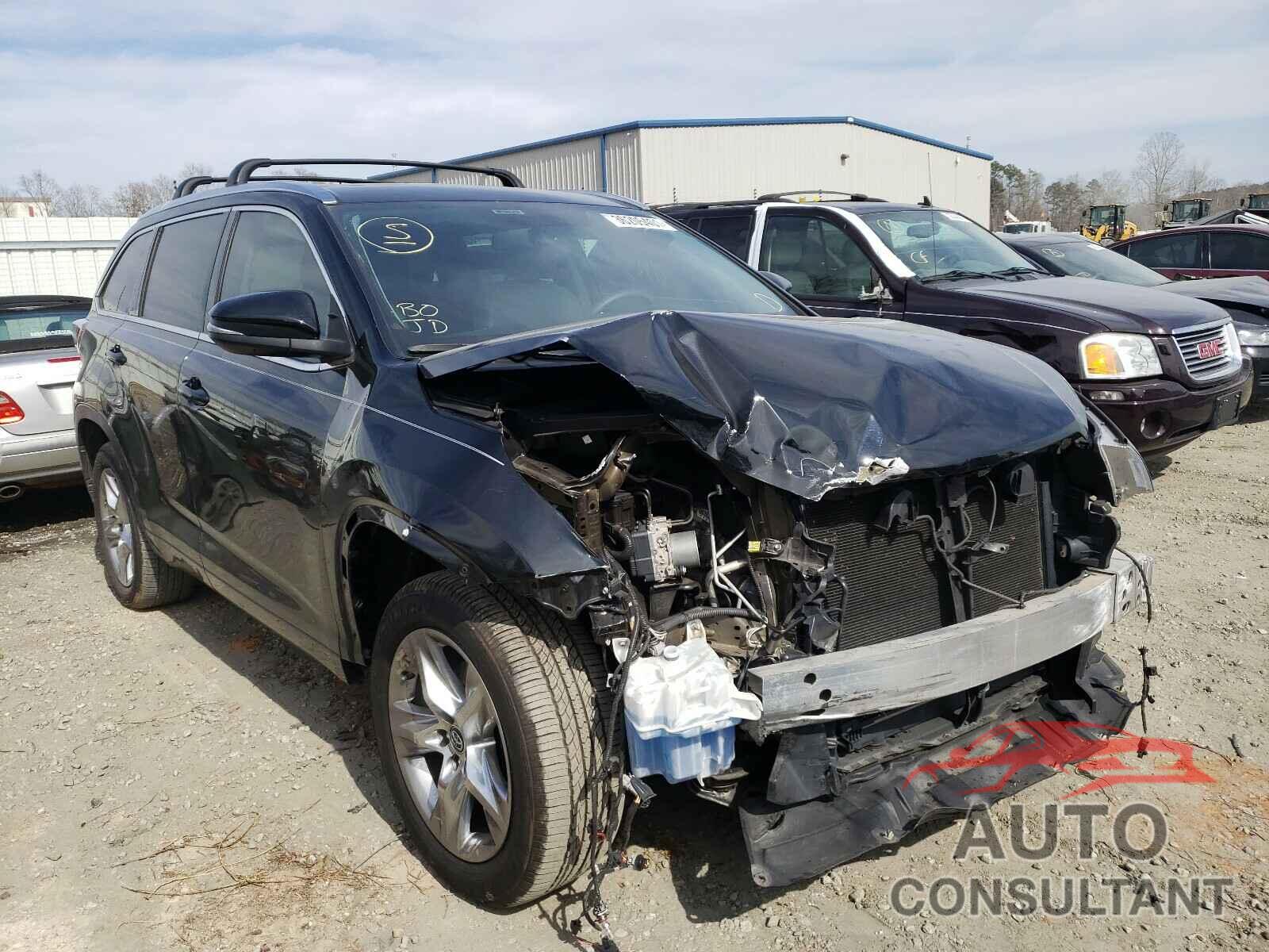 TOYOTA HIGHLANDER 2016 - 5TDYKRFH2GS132179