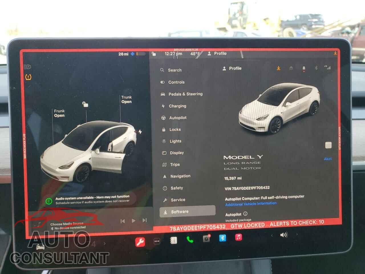 TESLA MODEL Y 2023 - 7SAYGDEE1PF705432
