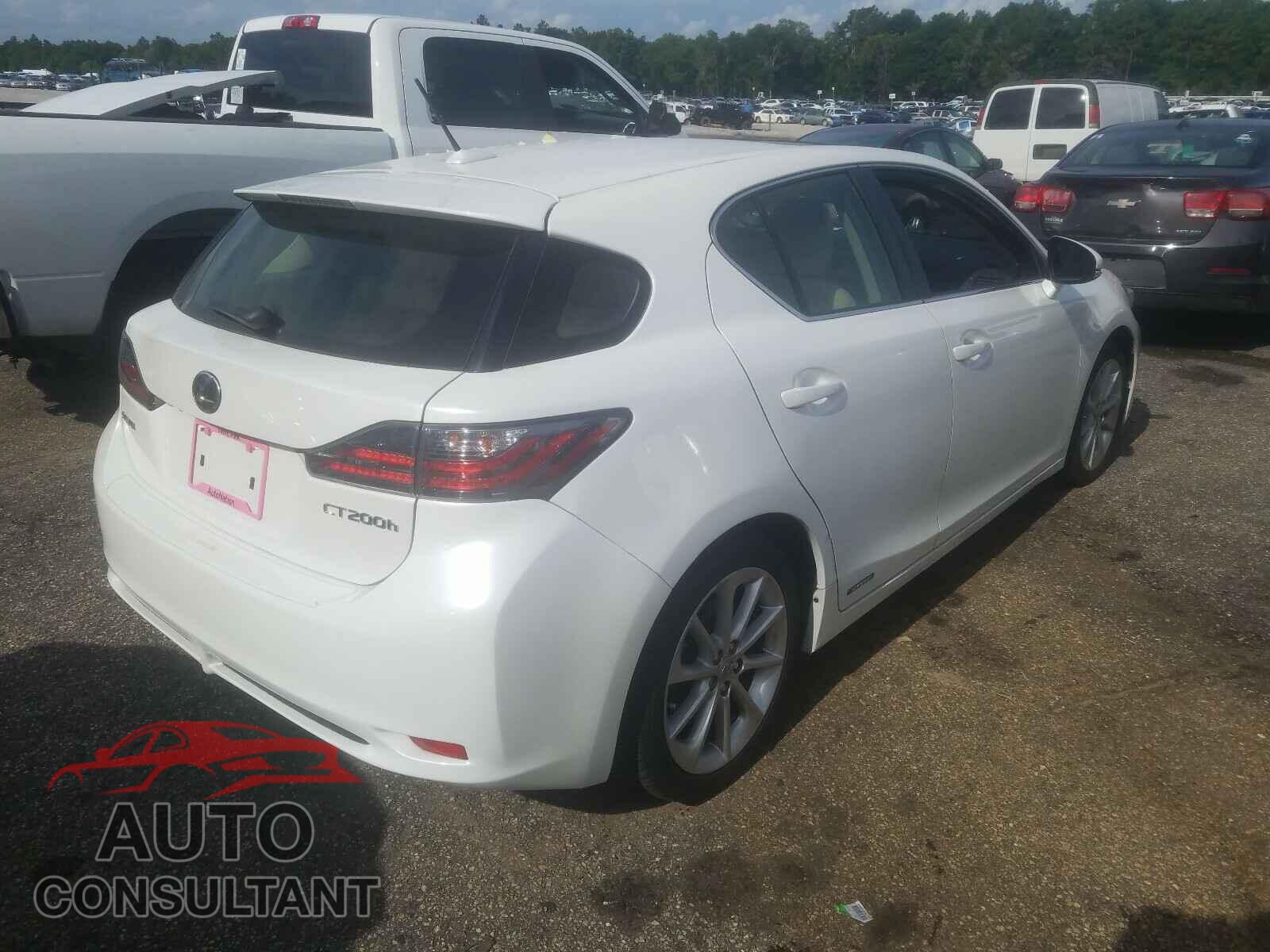 LEXUS CT 200 2012 - JTHKD5BH0C2087824