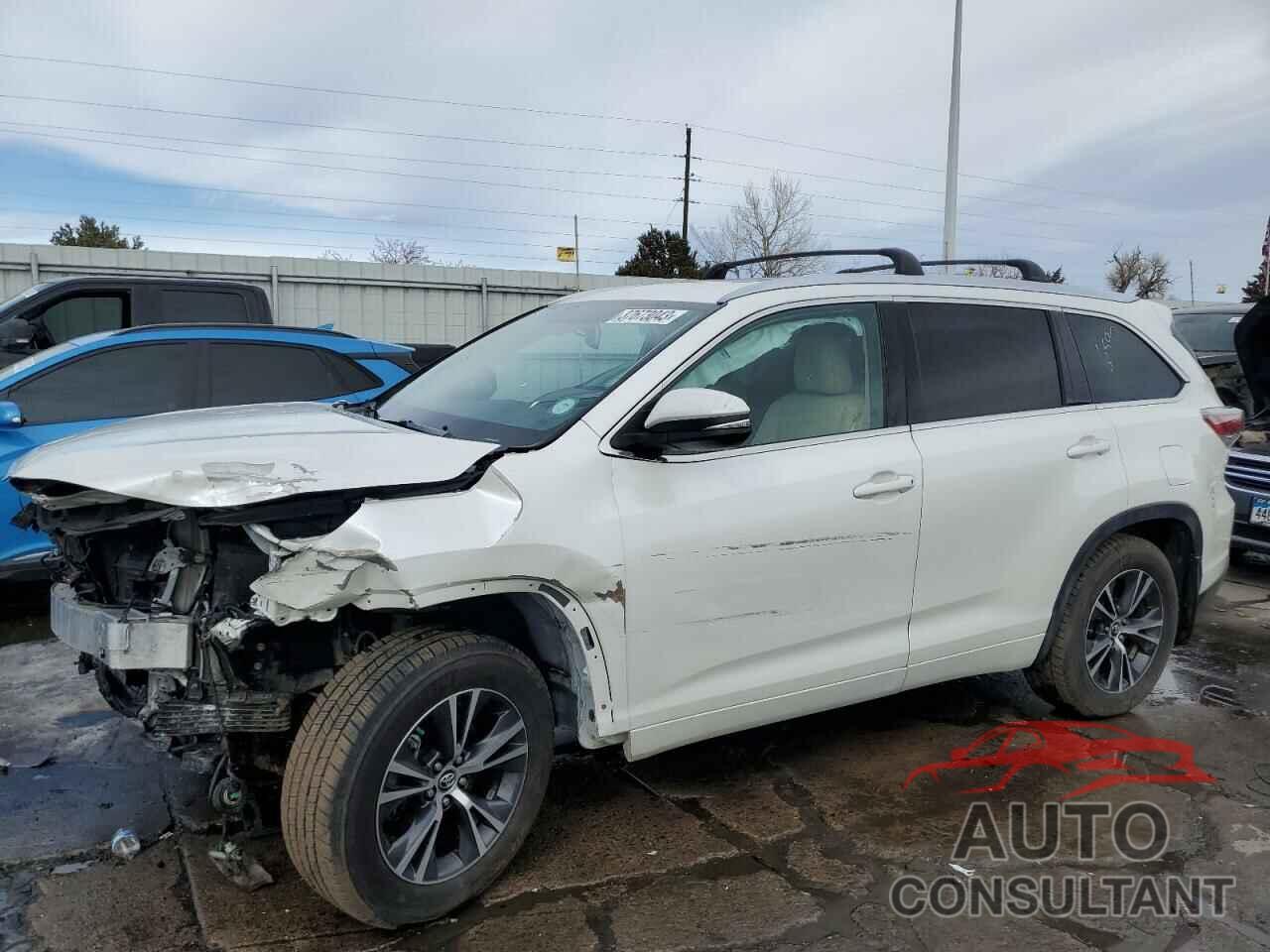 TOYOTA HIGHLANDER 2016 - 5TDJKRFH5GS300107