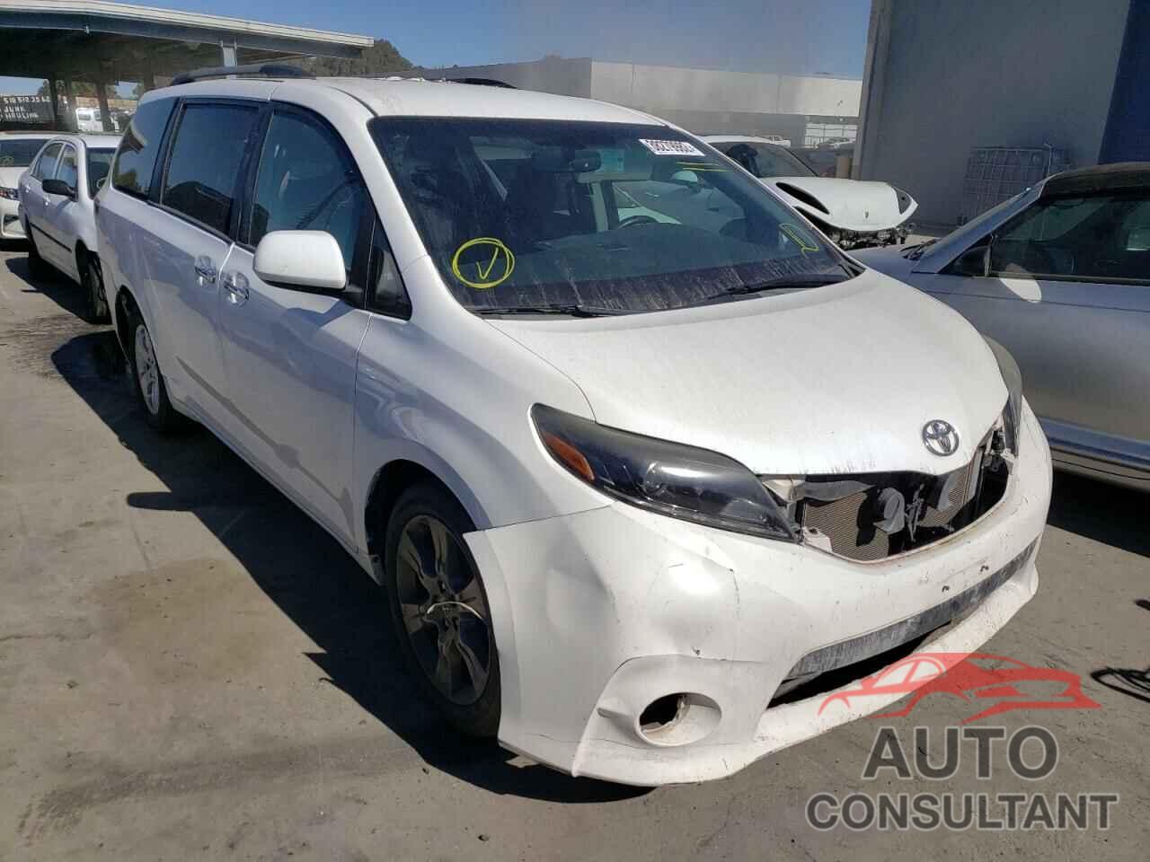 TOYOTA SIENNA 2016 - 5TDXK3DC9GS697903