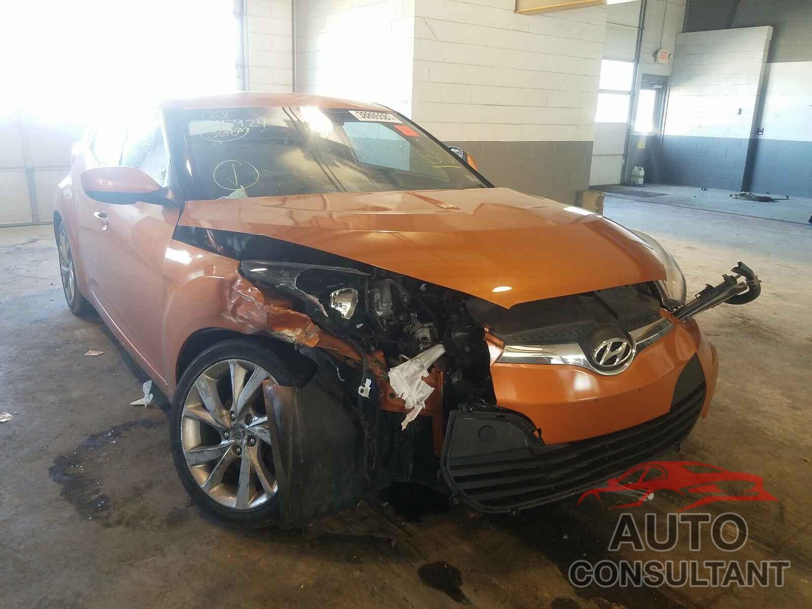 HYUNDAI VELOSTER 2017 - KMHTC6AD0HU307256