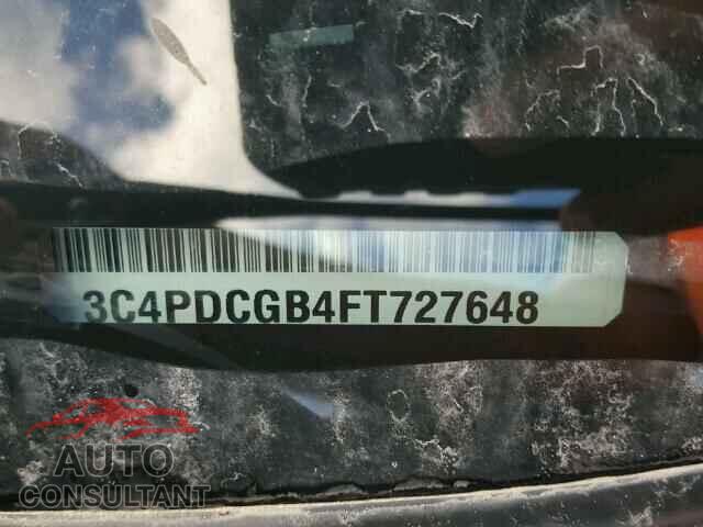 DODGE JOURNEY 2015 - 3C4PDCGB4FT727648