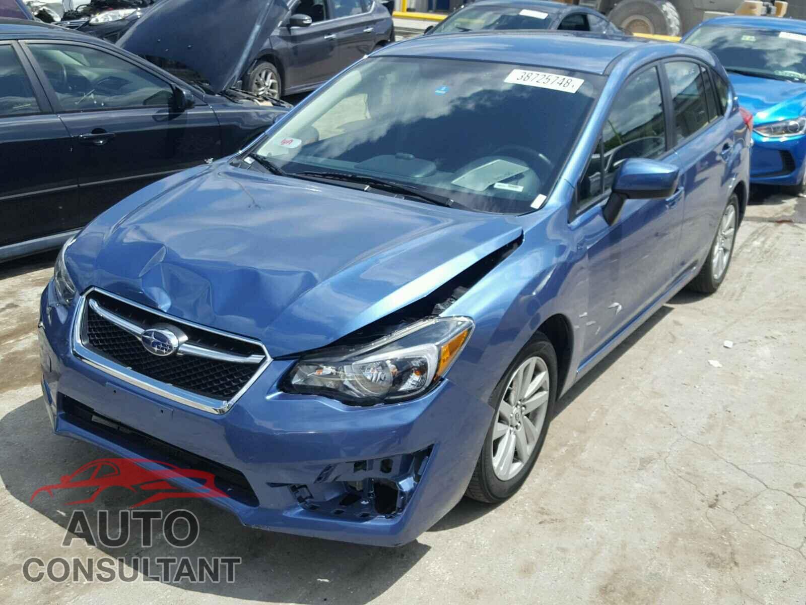SUBARU IMPREZA 2015 - JF1GPAC63F8206302