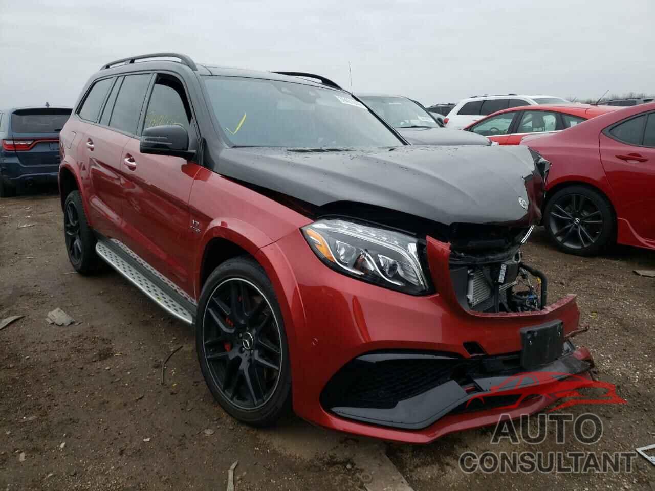 MERCEDES-BENZ GLS-CLASS 2017 - 4JGDF7FE8HA990442