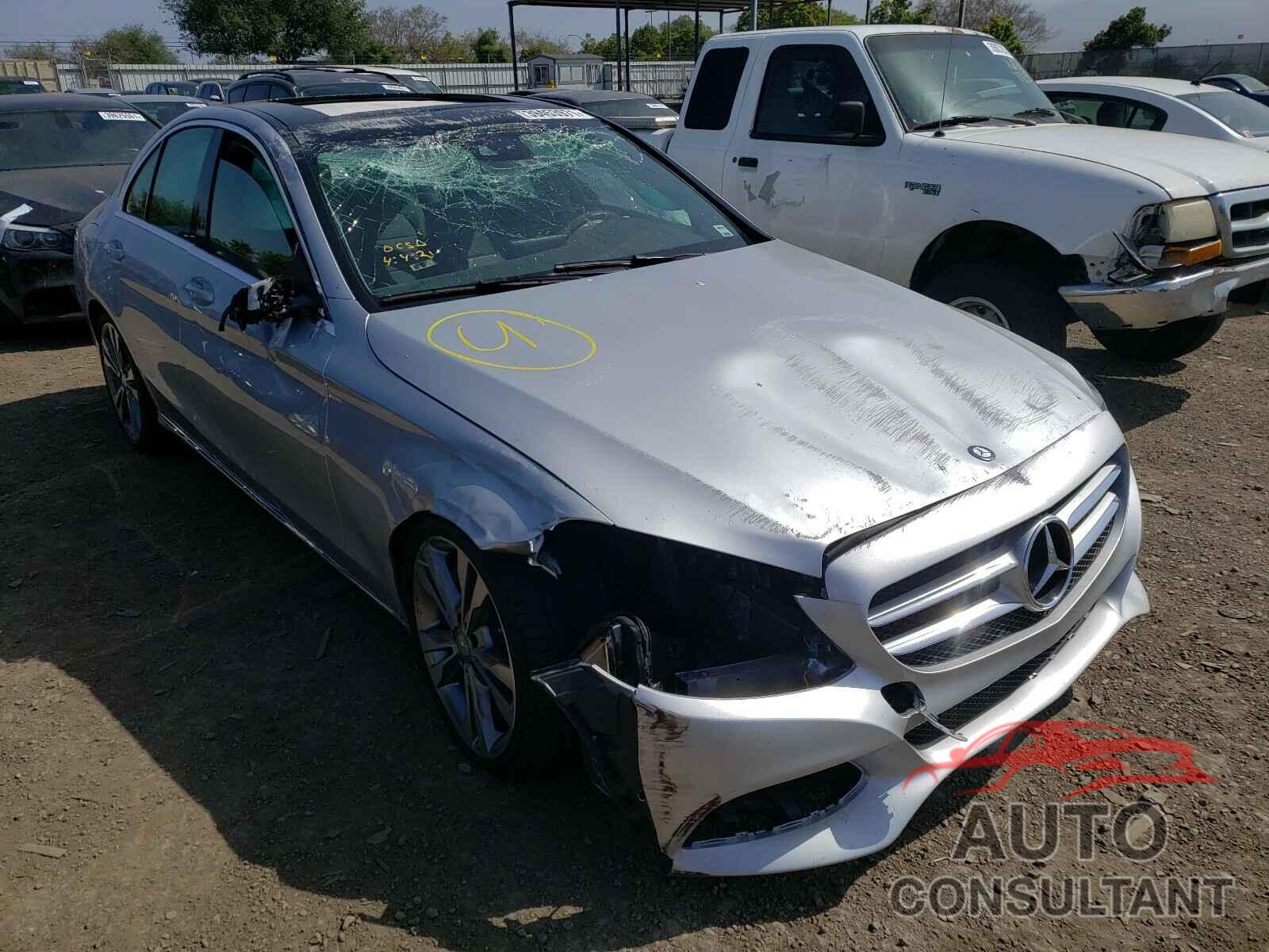 MERCEDES-BENZ C CLASS 2016 - 55SWF4JB8GU116699