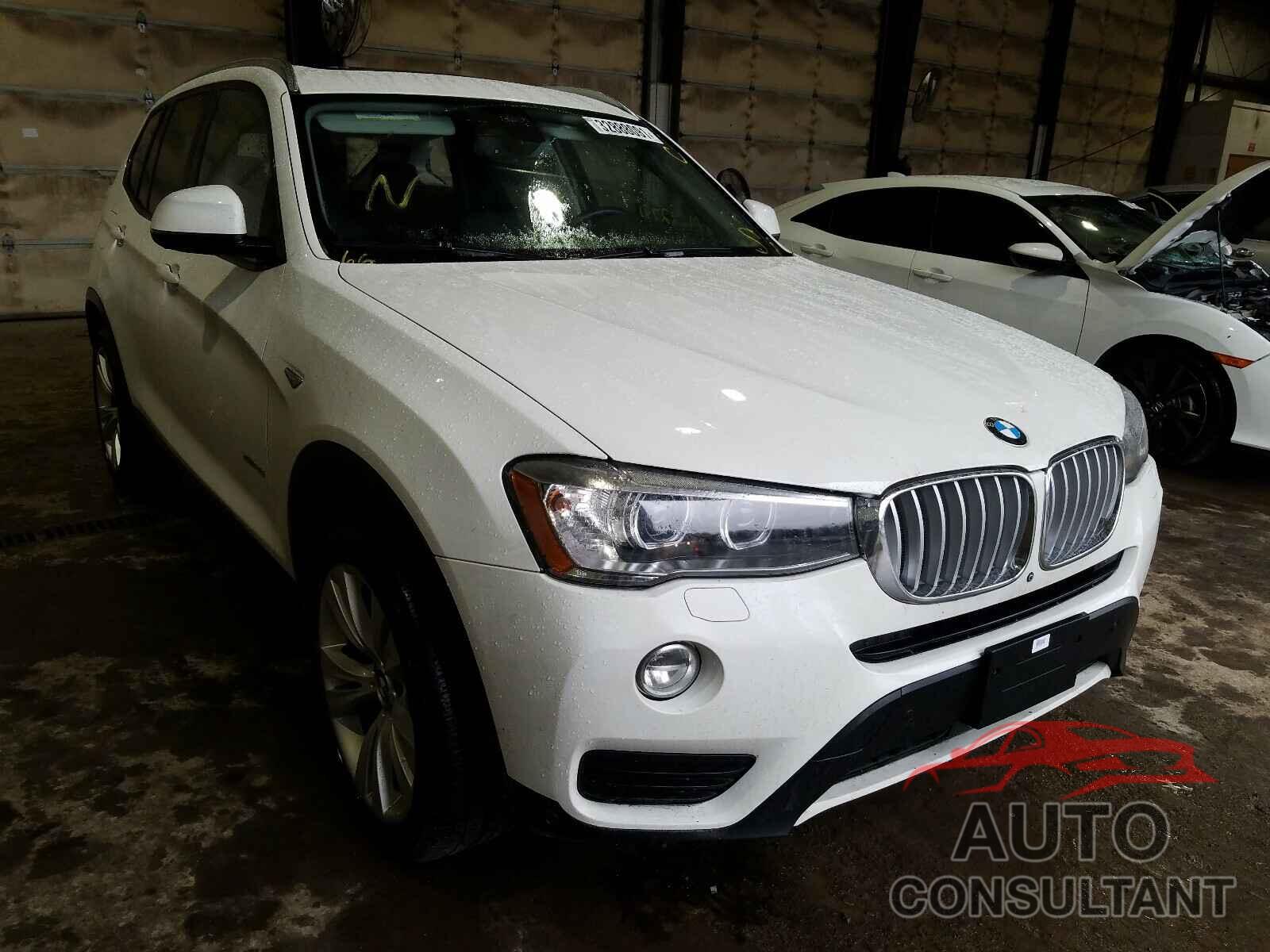 BMW X3 2016 - 5UXWX9C51G0D74128