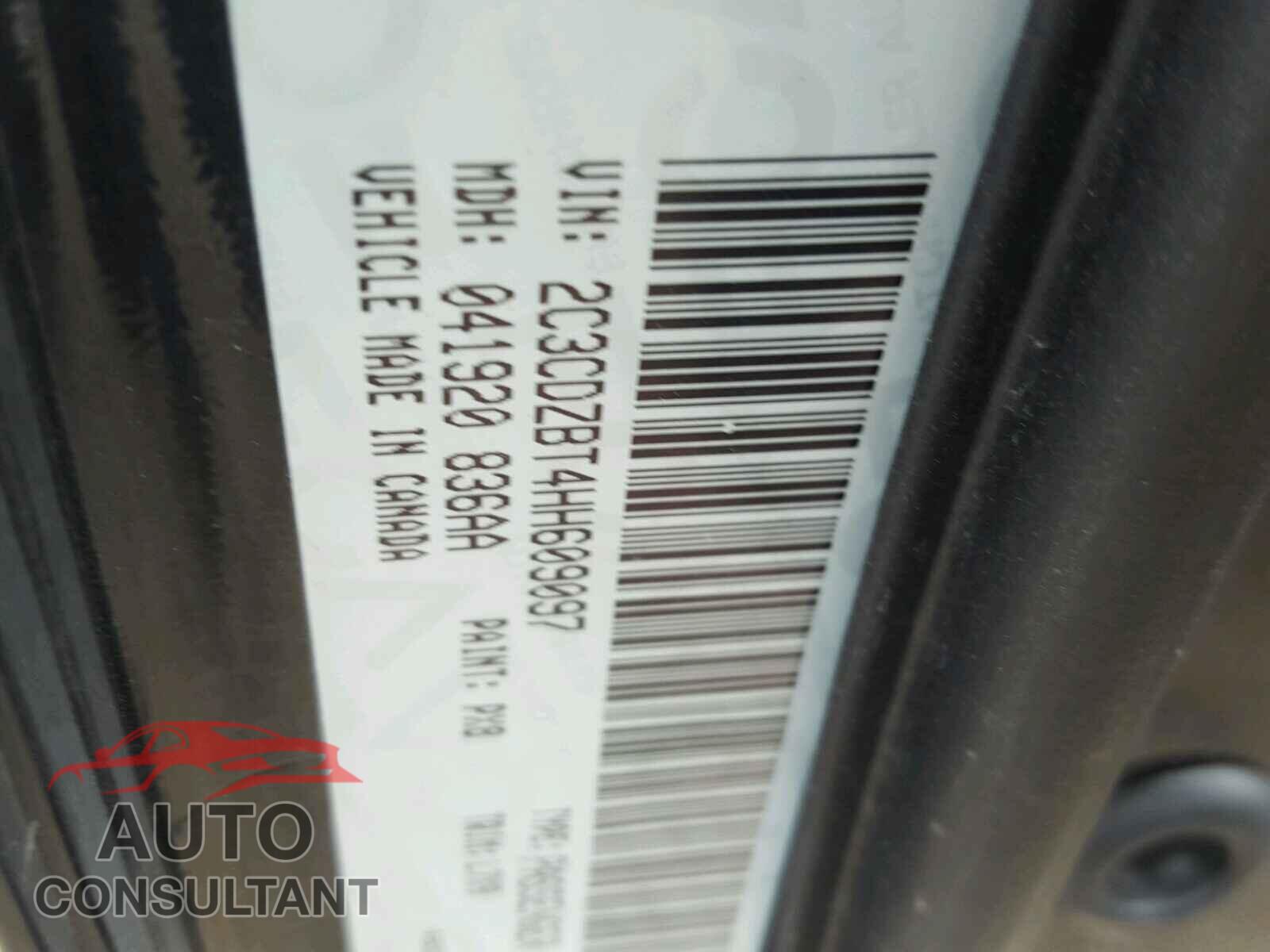 DODGE CHALLENGER 2017 - 2C3CDZBT4HH609097