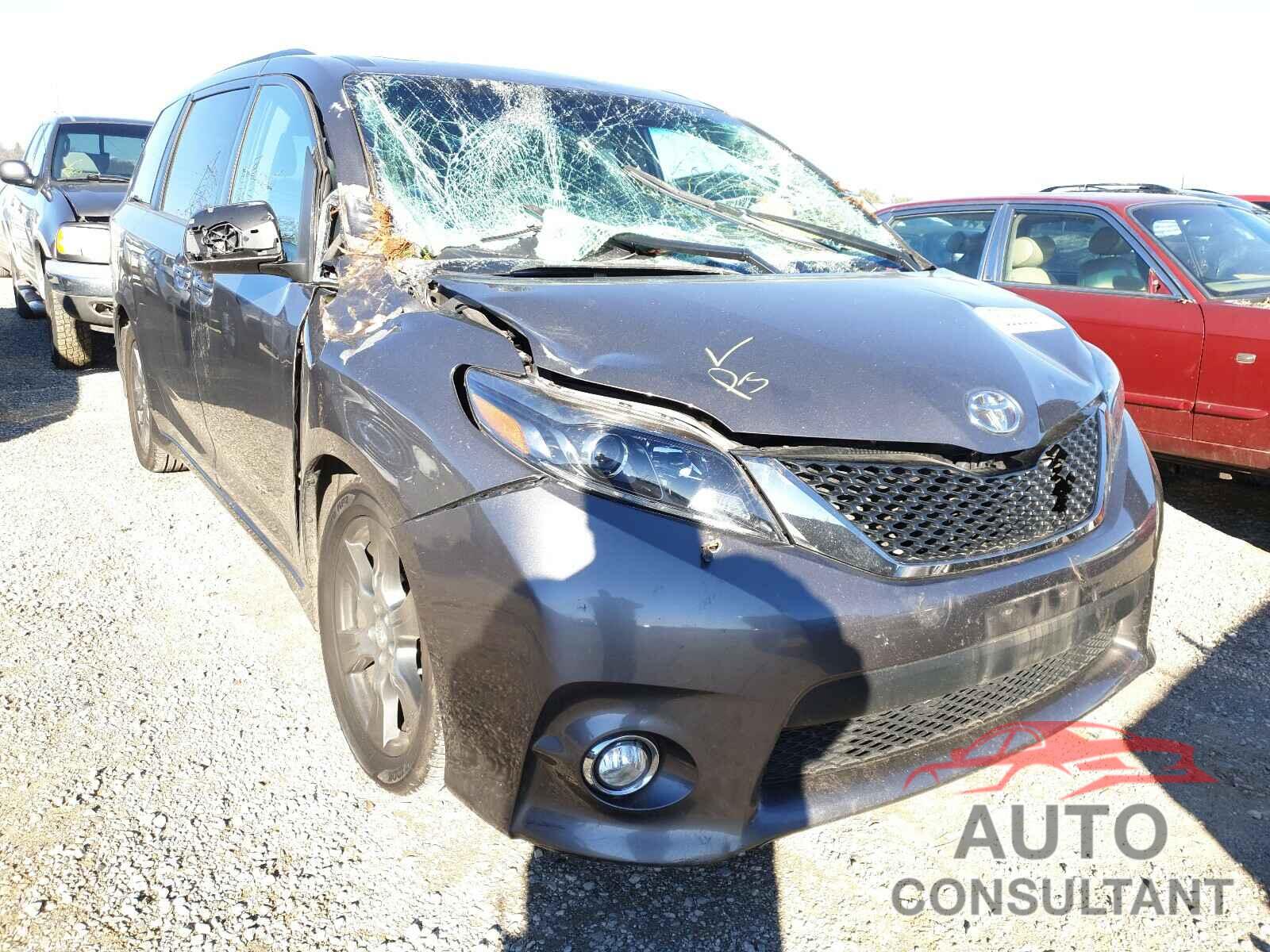 TOYOTA SIENNA 2017 - 5TDXZ3DC6HS767807