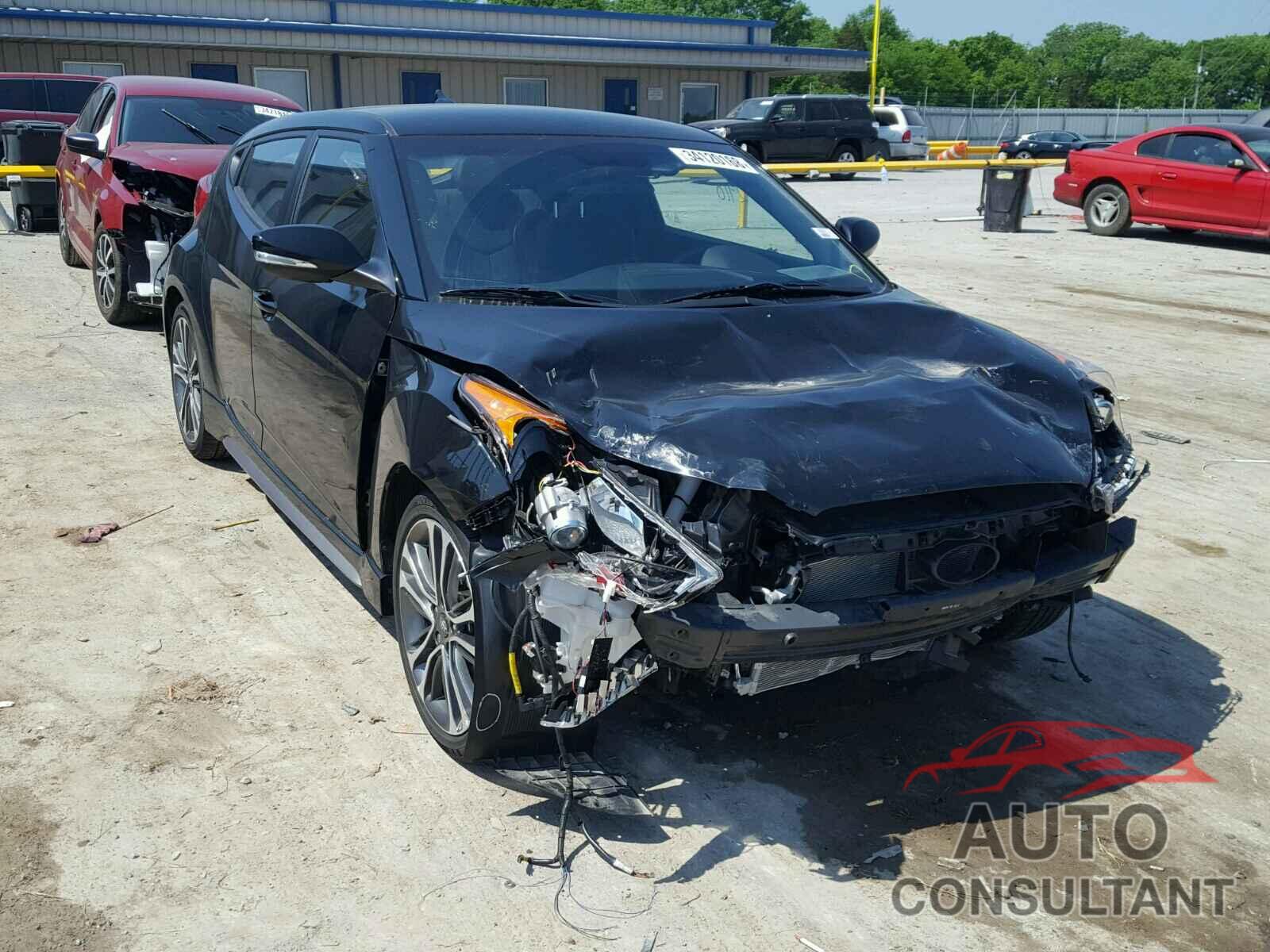 HYUNDAI VELOSTER 2017 - KMHTC6AE9HU313694