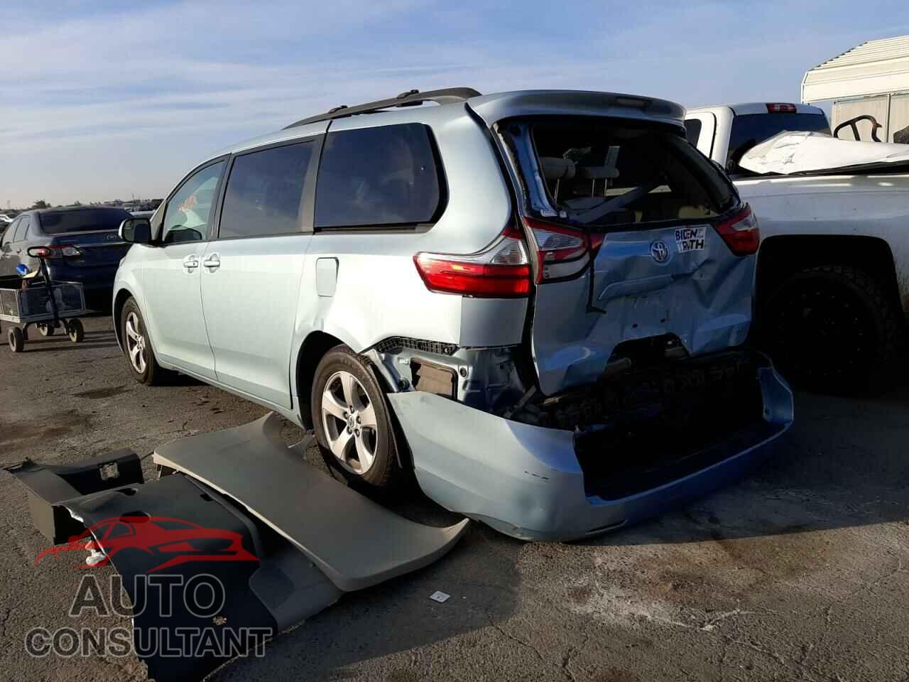 TOYOTA SIENNA 2017 - 5TDKZ3DCXHS895770
