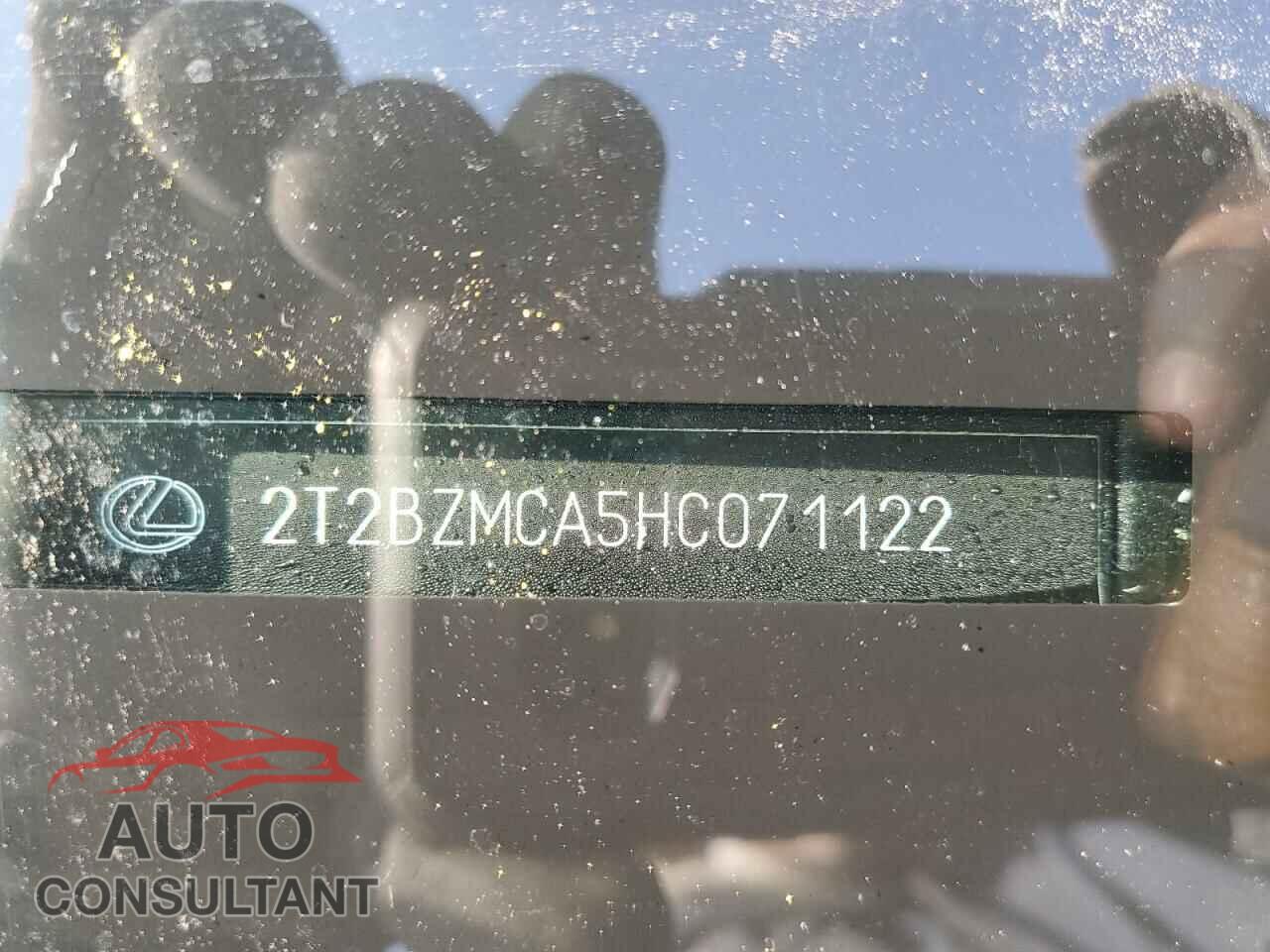 LEXUS RX350 2017 - 2T2BZMCA5HC071122