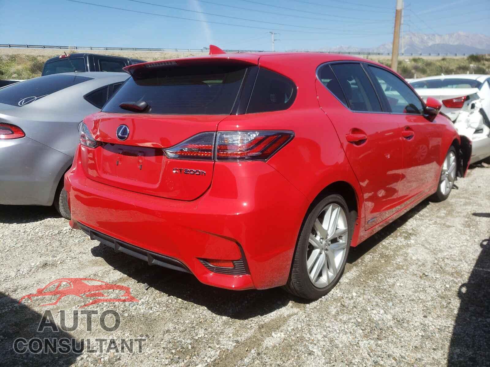 LEXUS CT 200 2017 - JTHKD5BH8H2284084
