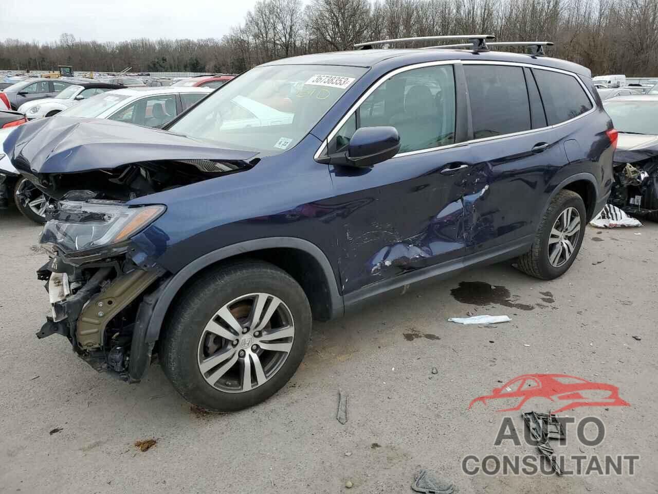 HONDA PILOT 2017 - 5FNYF6H57HB024202