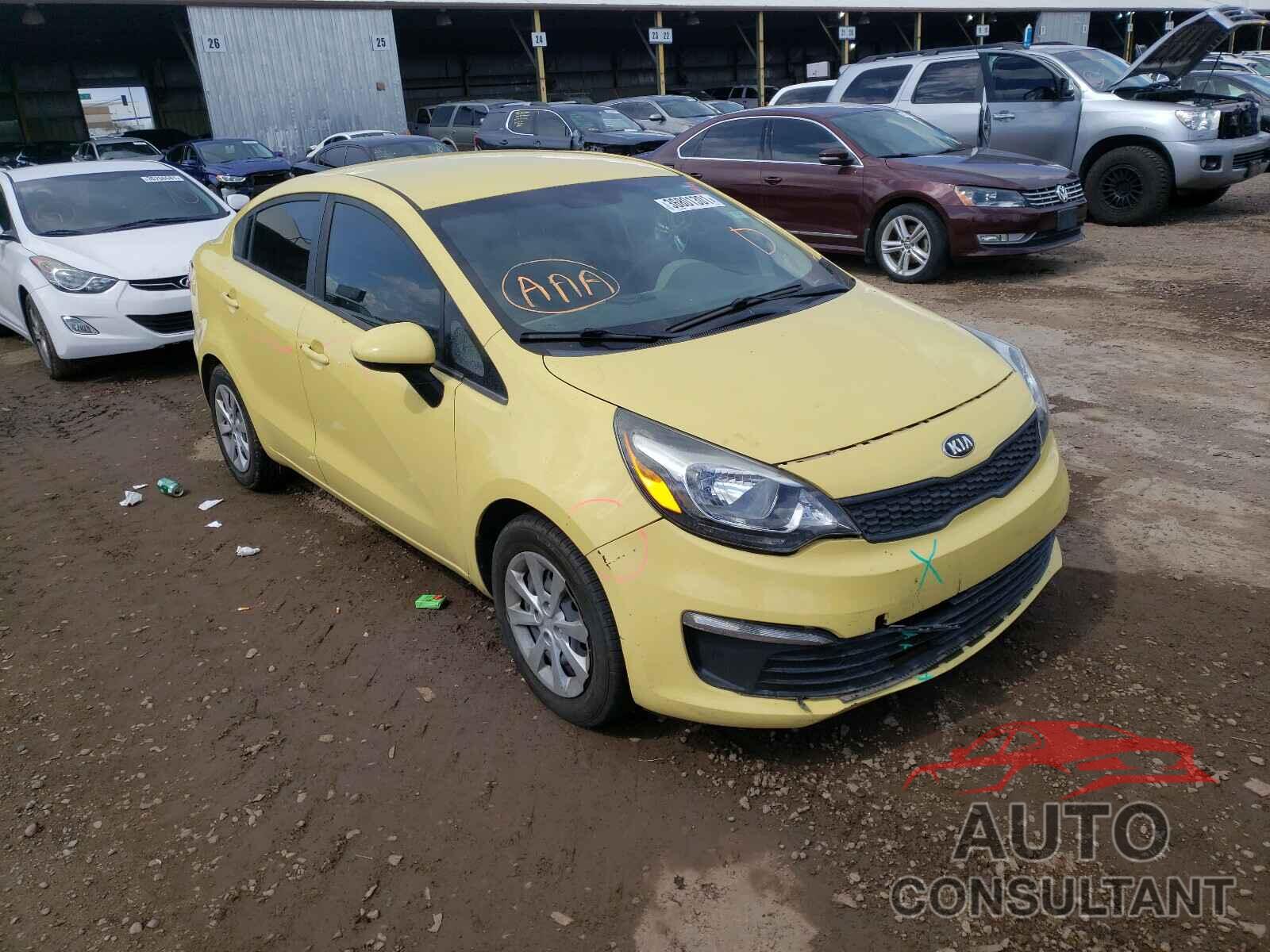 KIA RIO 2016 - KNADM4A33G6680809