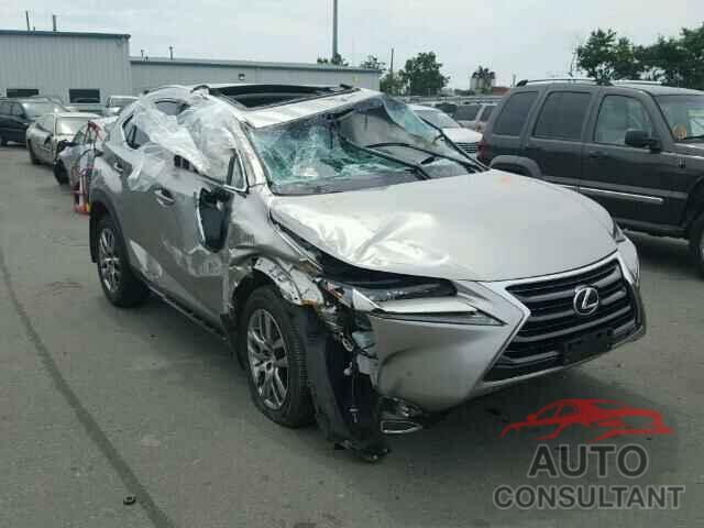 LEXUS NX 2016 - JTJBARBZ4G2089816