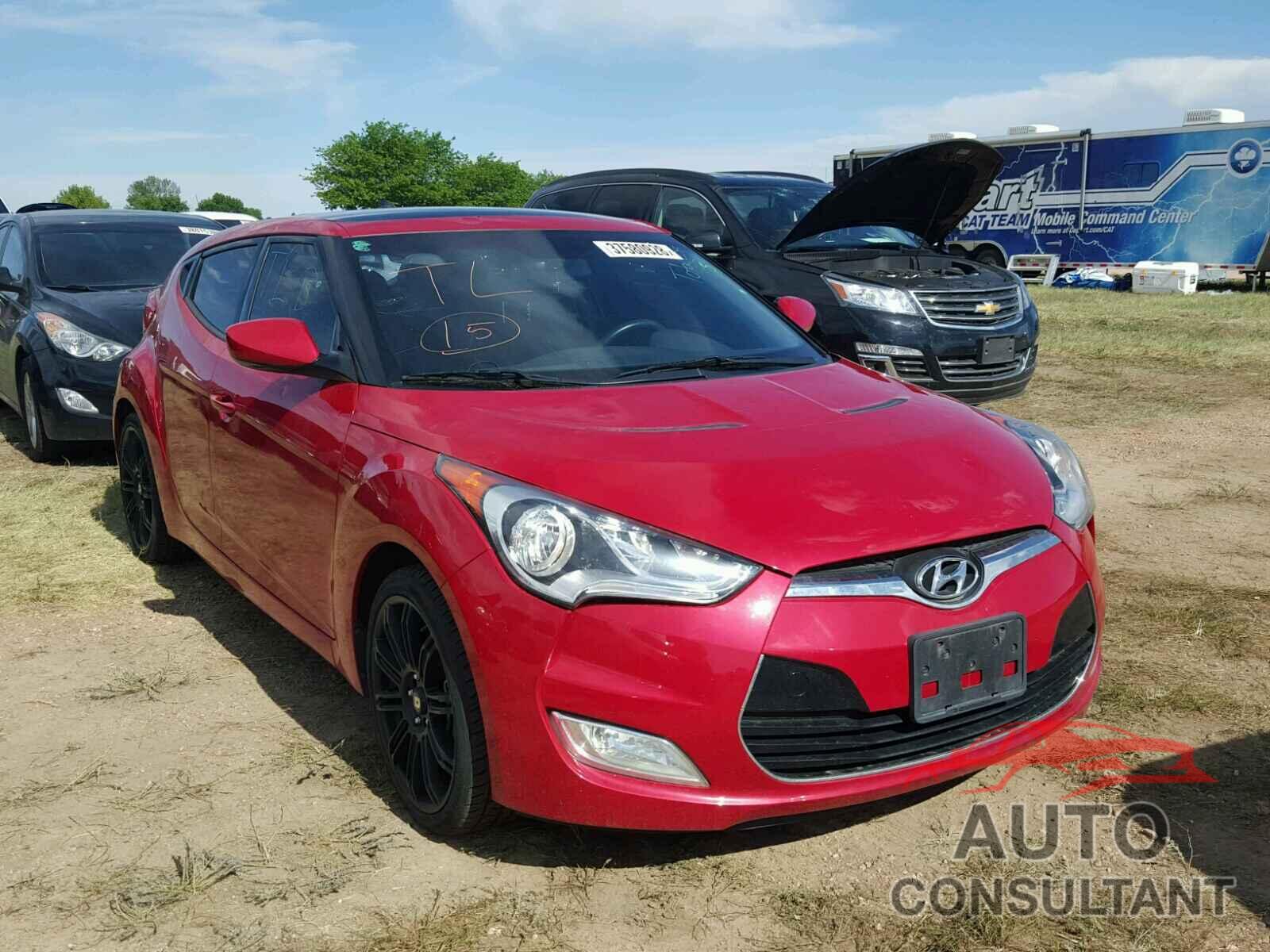 HYUNDAI VELOSTER 2015 - KMHTC6AD9FU232196