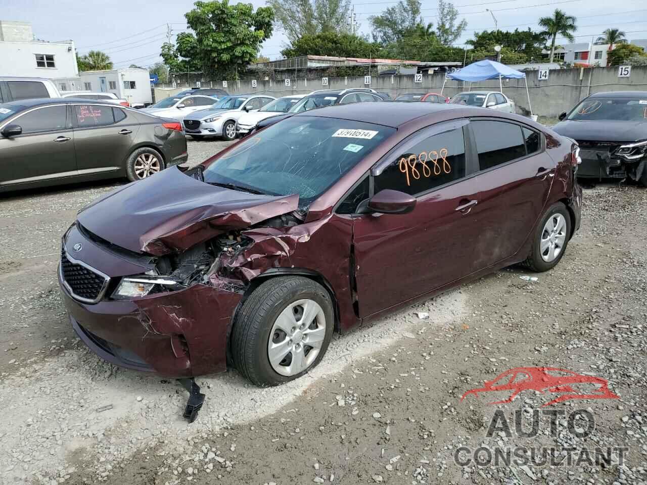 KIA FORTE 2017 - 3KPFK4A71HE117838