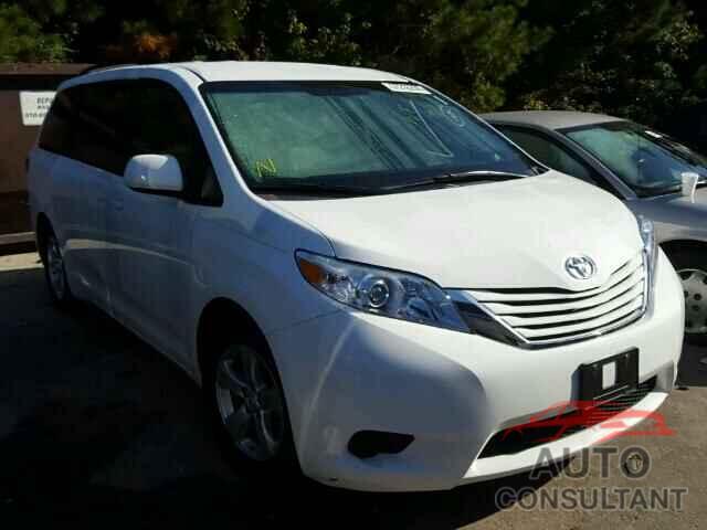 TOYOTA SIENNA 2015 - 5TDKK3DC1FS582642