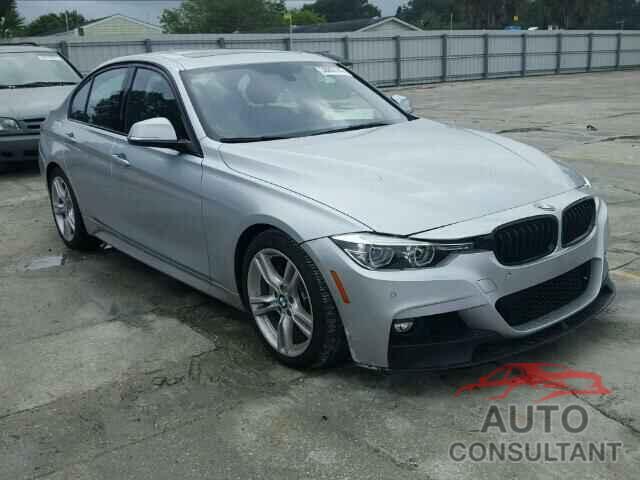 BMW 3 SERIES 2017 - WBA8B9G51HNU49119