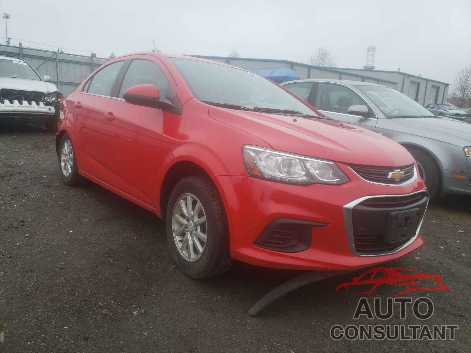 CHEVROLET SONIC 2017 - 1G1JD5SH3H4117755