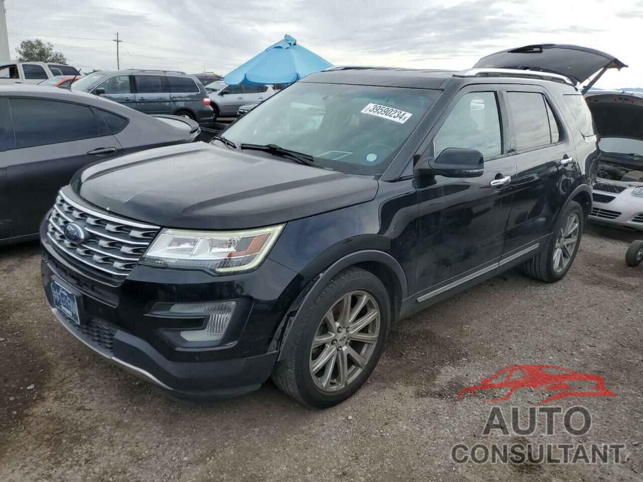 FORD EXPLORER 2017 - 1FM5K7F80HGA71493