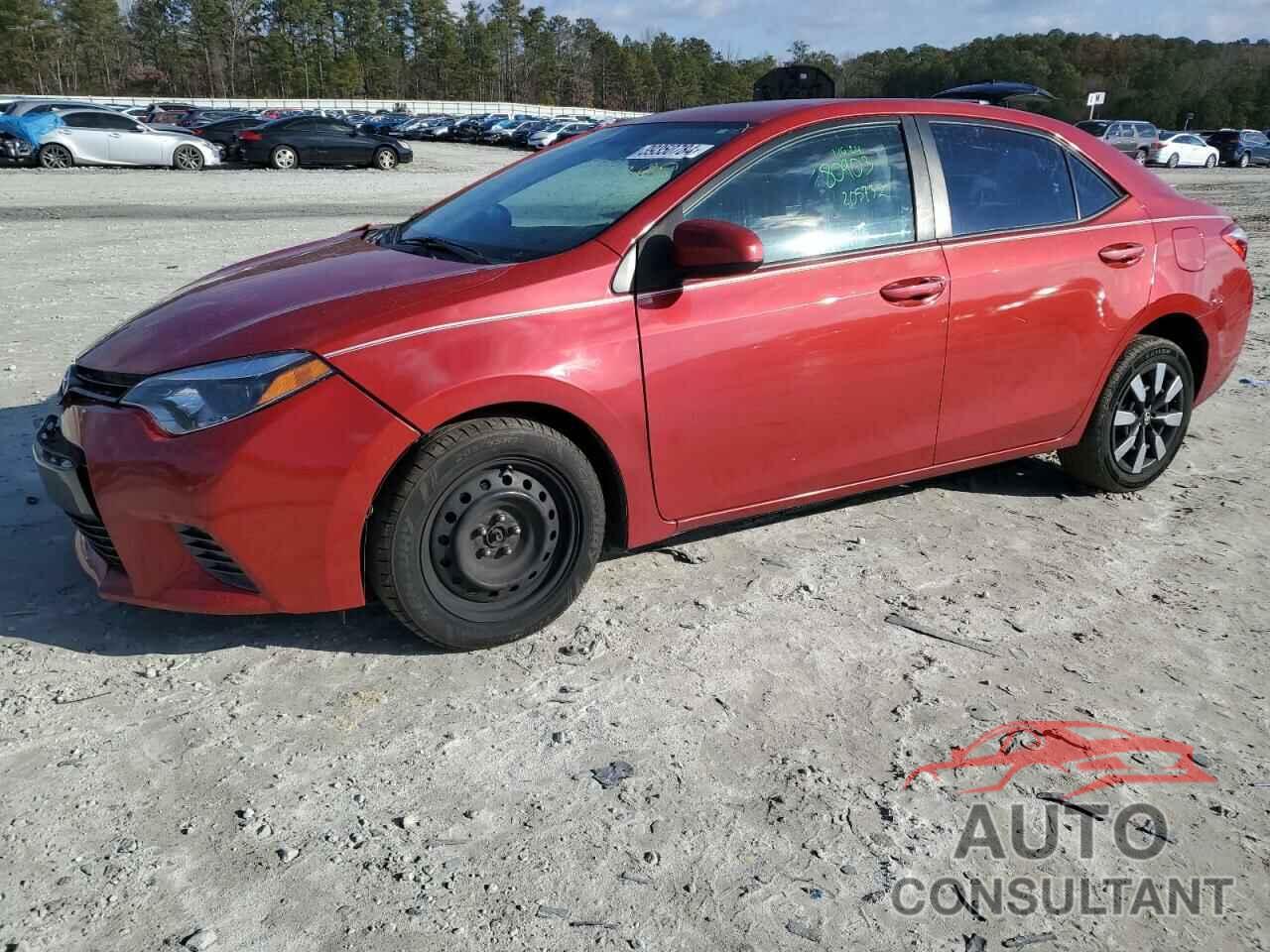 TOYOTA COROLLA 2016 - 5YFBURHE8GP380903