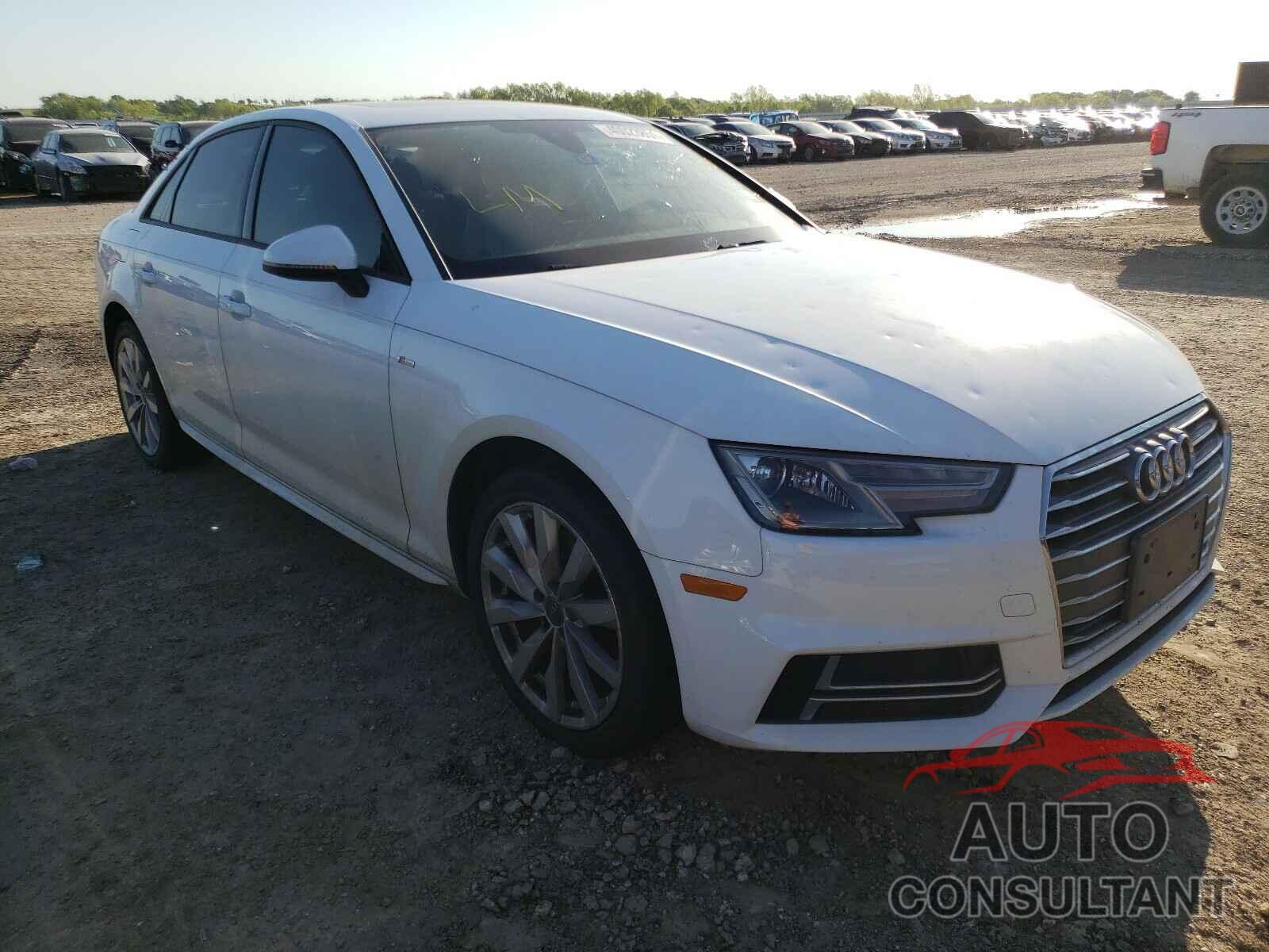 AUDI A4 2018 - WAUKMAF4XJA039460