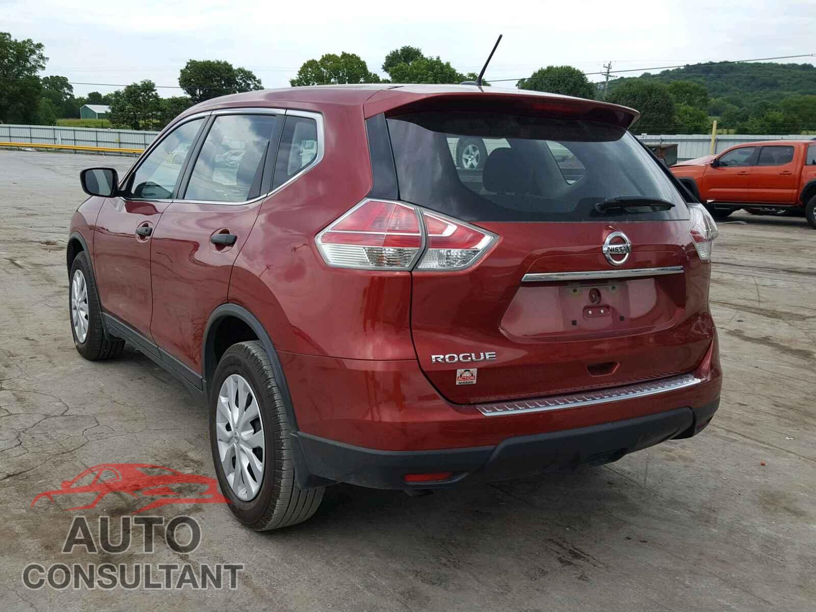NISSAN ROGUE S 2016 - KNMAT2MT3GP638451