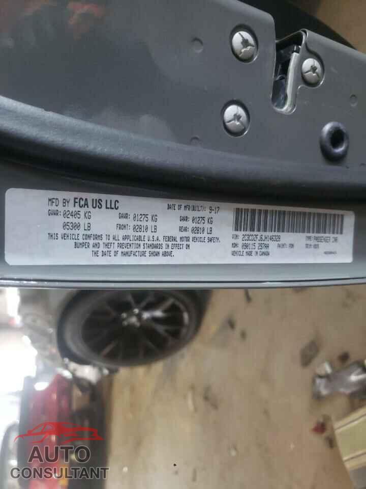 DODGE CHALLENGER 2018 - 2C3CDZFJ6JH146328