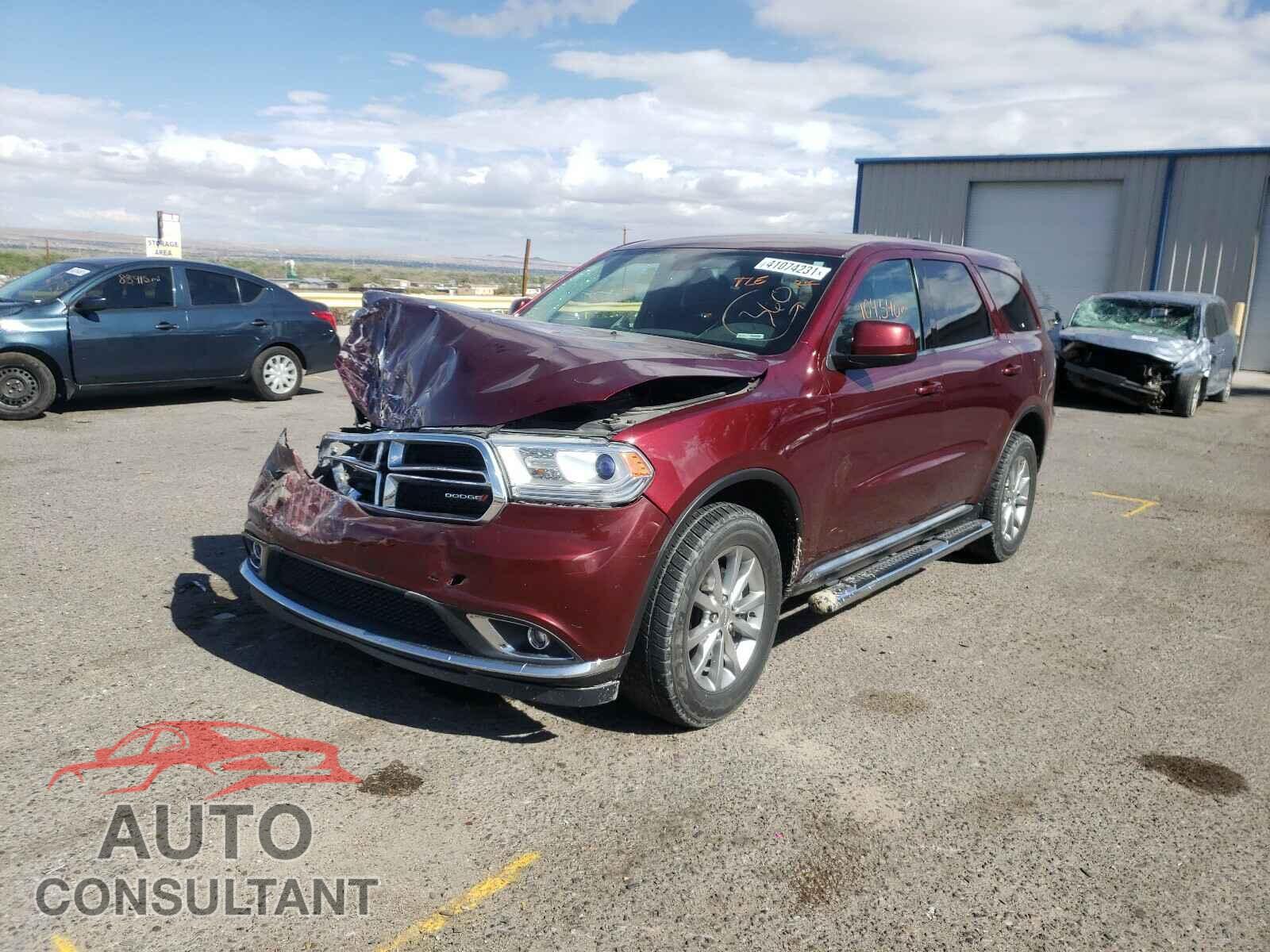 DODGE DURANGO 2016 - 1C4RDJAG7GC503093