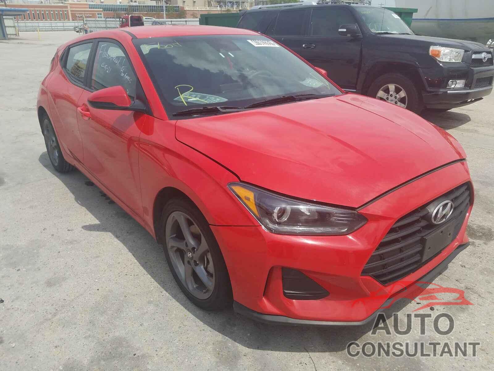 HYUNDAI VELOSTER 2019 - KMHTG6AF2KU017484