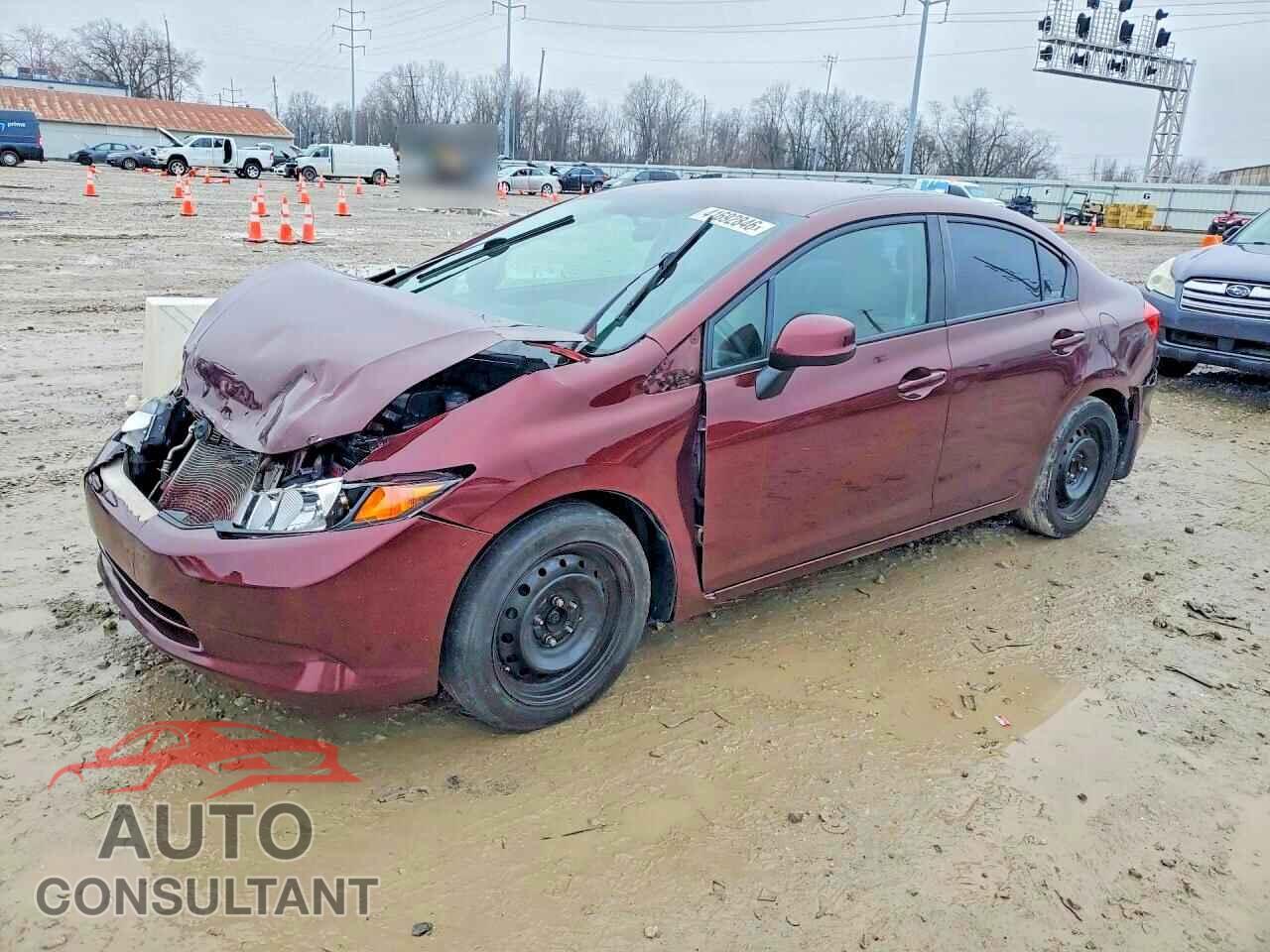 HONDA CIVIC 2012 - 19XFB2F50CE052680