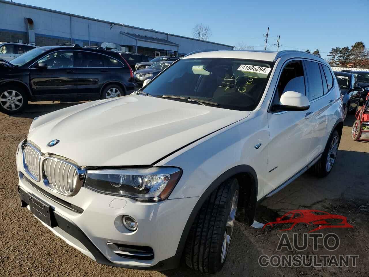 BMW X3 2016 - 5UXWX7C56G0K36862