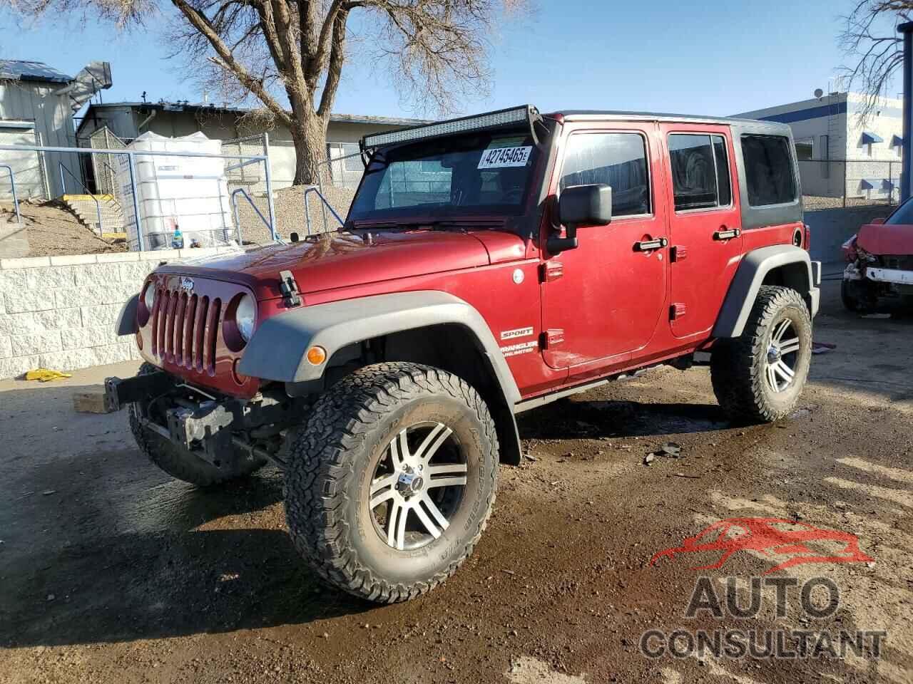 JEEP WRANGLER 2013 - 1C4BJWDG6DL568967