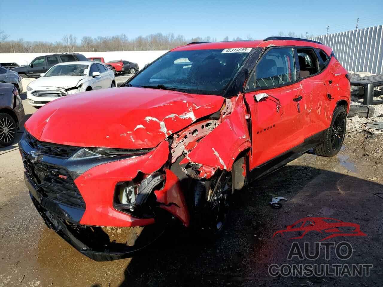 CHEVROLET BLAZER 2020 - 3GNKBERS2LS572860