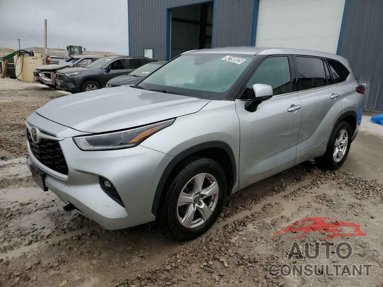 TOYOTA HIGHLANDER 2021 - 5TDZZRAH7MS087243