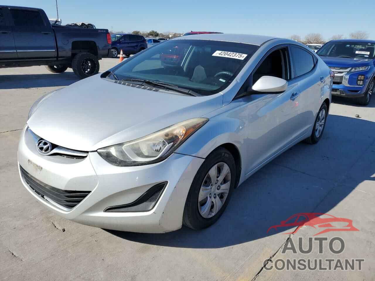 HYUNDAI ELANTRA 2016 - 5NPDH4AE5GH753984