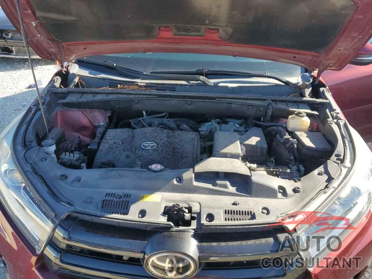 TOYOTA HIGHLANDER 2018 - 5TDKZRFH8JS535852